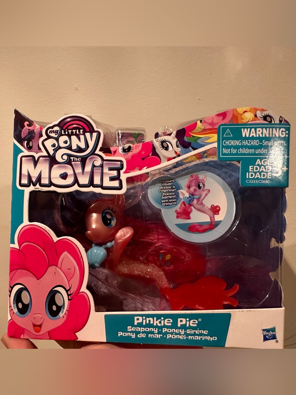 MLP My little Pony Pinkie Pie Seapony sea pony nib bnib my little pony movie
